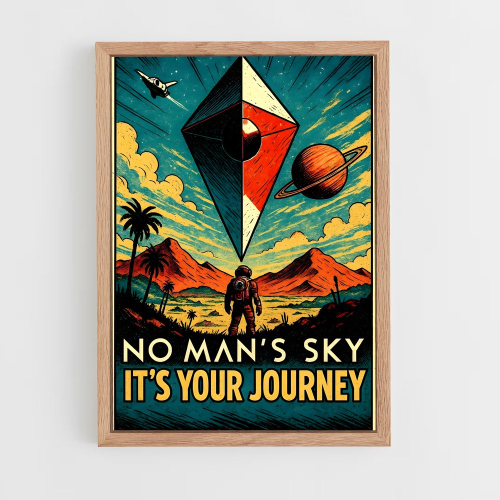 Poster man sky perte – affiche No man sky (vue 4)